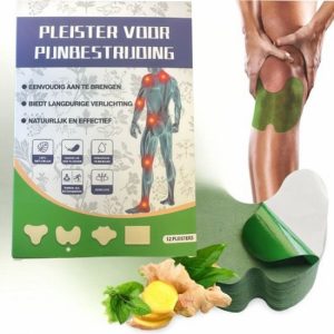 Merkloos Warmtepleisters voor Knie, Nek & Rug – 24 stuks