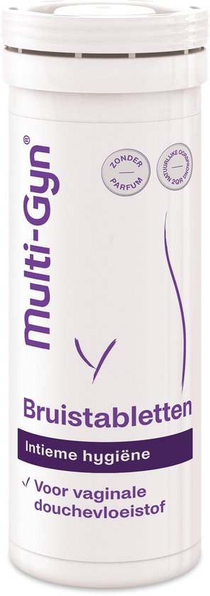 Multi-Gyn Bruistabletten voor intieme hygiëne – 10 stuks