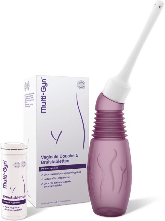 Multi-Gyn Vaginale Douche met 10 bruistabletten
