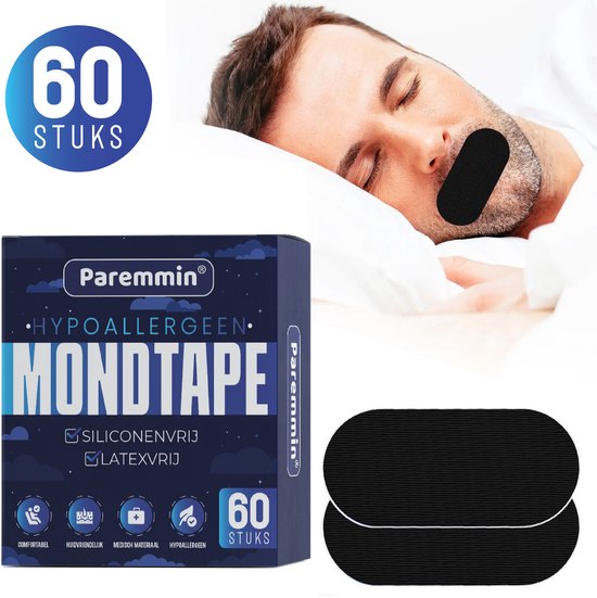 Myotape Hypoallergeen Mondtape – 60 stuks