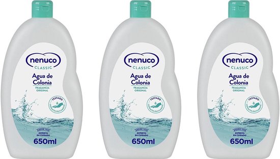 Nenuco Eau de Cologne Classic – 3 x 650 ml