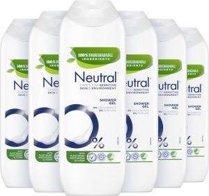 Neutral Douchegel 0% – 6 x 250 ml