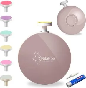NilaFee Elektrische Baby Nagelvijl – Wit