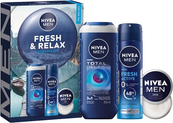 Nivea Men Fresh & Relax verzorgingsset