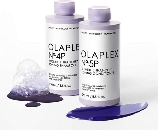 Olaplex Blond Shampoo & Conditioner No.4P + No.5P – 2x250ml
