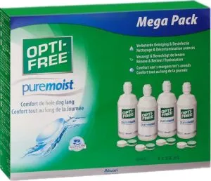 Opti-Free PureMoist Lenzenvloeistof – 4x 300 ml