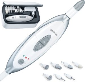 Sanitas Elektrische nagelvijl SMA 35 – 7 opzetstukken