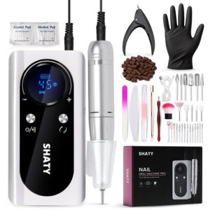 Shaty Professionele Draadloze Nagelfrees – 45.000 RPM