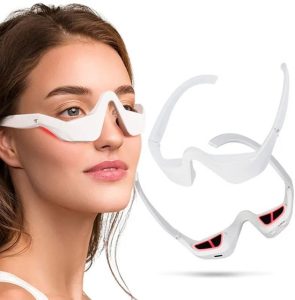 SkinLuxe Oogmassageapparaat – Rood licht & Ems