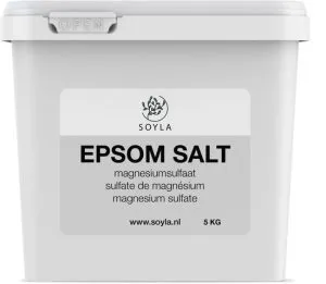 Soyla Epsomzout (Magnesiumsulfaat) – 5 kg