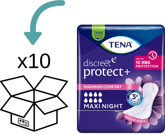 TENA Discreet Maxi Night – 120 stuks