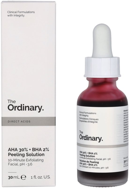The Ordinary AHA 30% + BHA 2% Peeling Solution – 30 ml