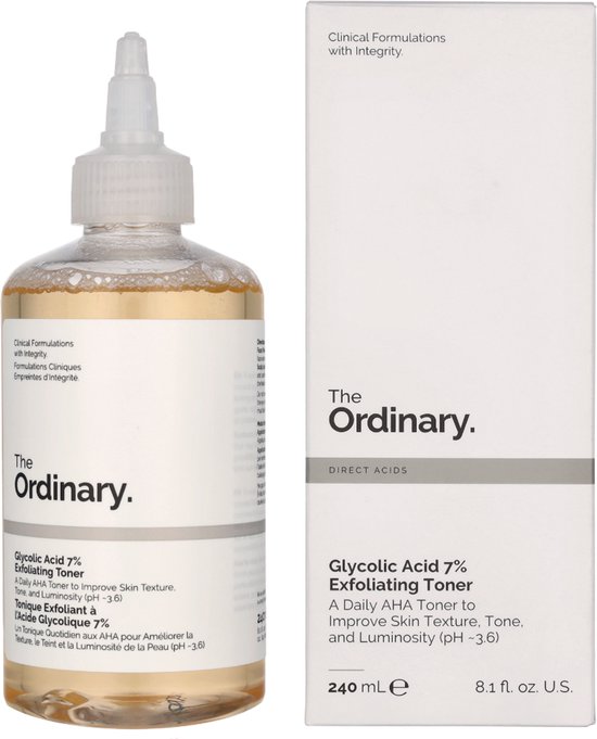 The Ordinary Glycolzuur 7% Exfoliërende Toner – 240 ml