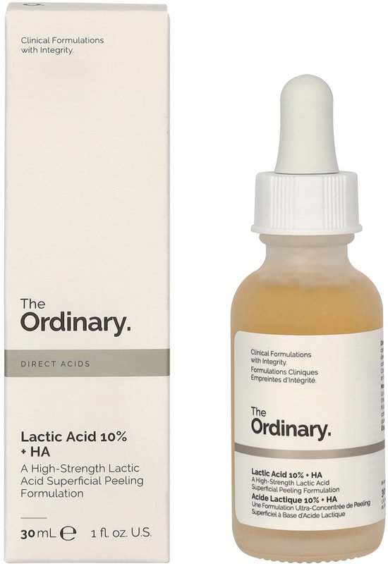 The Ordinary Lactic Acid 10% + HA Serum – 30 ml