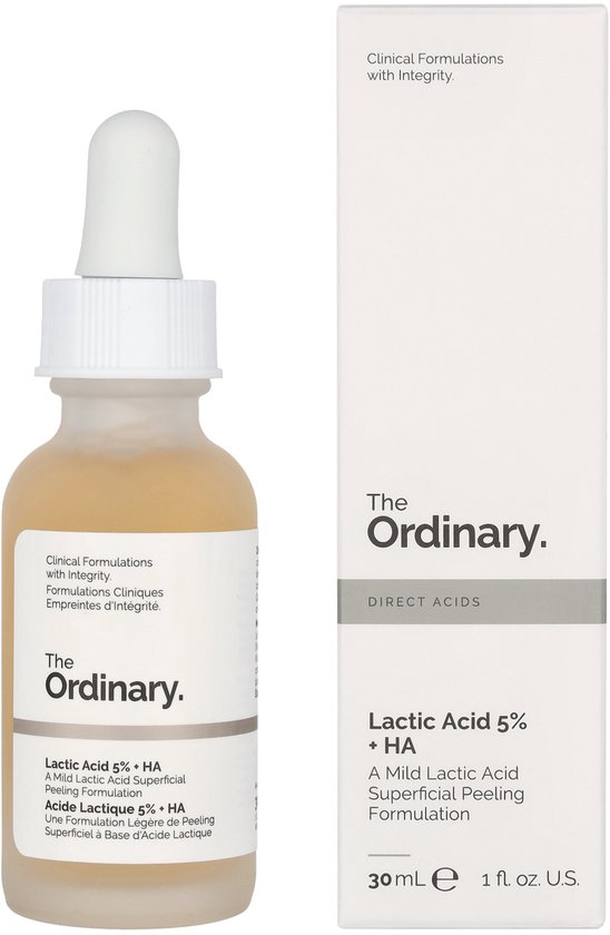 The Ordinary Lactic Acid Gezichtsserum – 5% + HA 2%