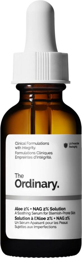 The Ordinary Onzuiverhedenserum Aloe 2% + NAG 2% – 30 ml