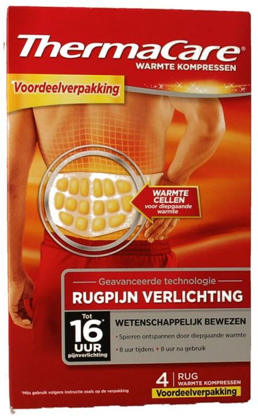Thermacare Warmtekompres voor Rugpijn – Voordeelverpakking