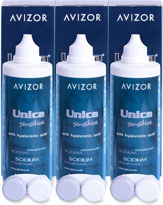 Unica Lenzenvloeistof Sensitive – 3×350 ml