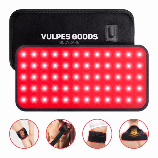 Vulpes Goods Draagbare Roodlicht Rugband – Onderrug