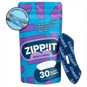 Zippit Mondtape – Anti-snurk slaapstrips – 30 stuks