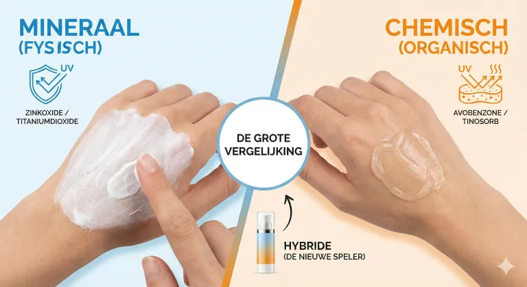 Minerale vs. Chemische Zonnebrand: Welke is Beter?