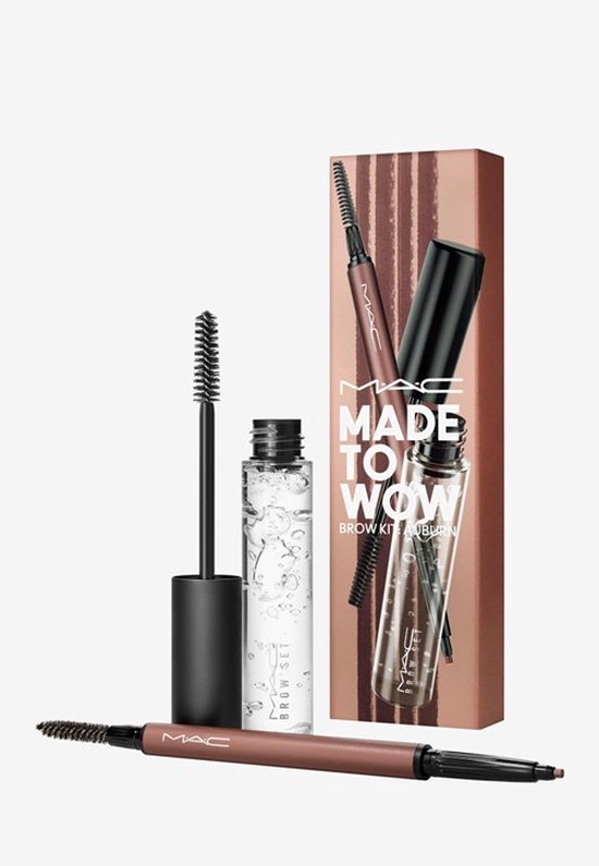 Mac Made to Wow Eyebrow Kit – Auburn/Penny Clear