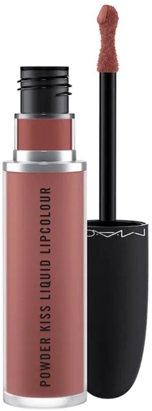 MAC Powder Kiss Vloeibare Lippenstift – Over the Taupe 5 ml