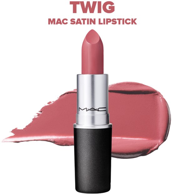 Mac Satin Lipstick – Twig 3 g