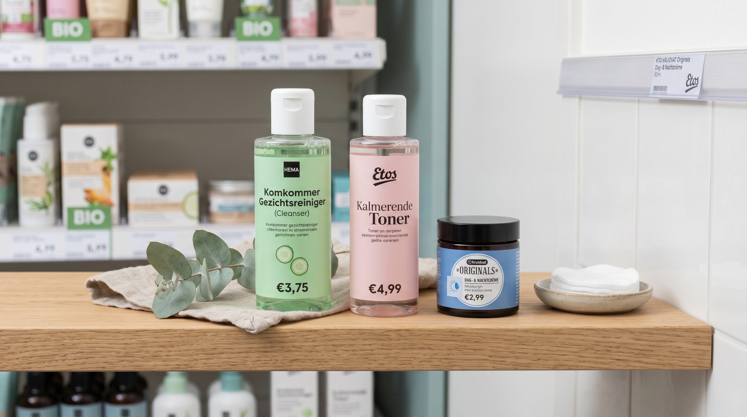 Betaalbare skincare producten onder 20 euro
