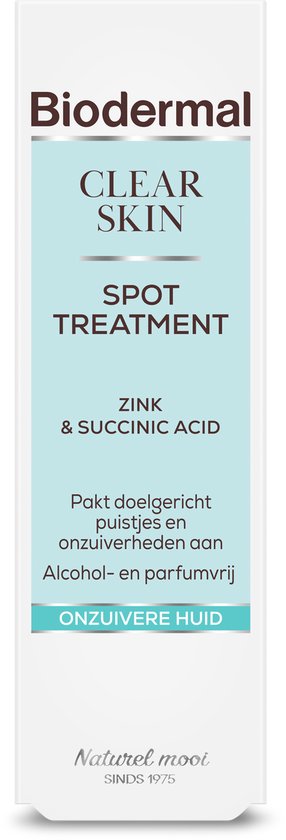 Biodermal Clear Skin Spotbehandeling – 30 ml