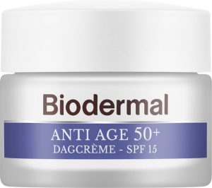 Biodermal Dagcrème 50+ met hyaluronzuur SPF15 – 50 ml