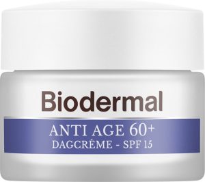 Biodermal Dagcrème 60+ hyaluron+ceramide SPF15 – 50 ml