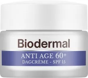 Biodermal Dagcrème 60+ hyaluron+ceramide SPF15 – 50 ml