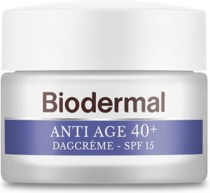 Biodermal Dagcrème Hyaluronzuur & Vit C 40+ – 50ml