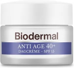 Biodermal Dagcrème Hyaluronzuur & Vit C 40+ – 50ml