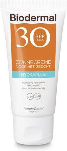 Biodermal Hydraplus Face Zonnebrandcrème SPF 30 50 ml