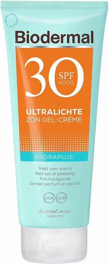 Biodermal Hydraplus Ultralichte Zoncrème SPF30 – Hyaluron