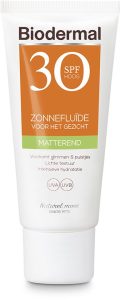 Biodermal Matterende Zonnefluïde SPF 30 – 40 ml