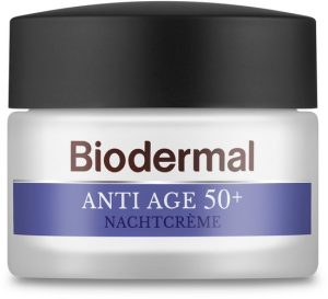 Biodermal Nachtcrème 50+ met niacinamide – 50 ml