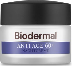 Biodermal Nachtcrème 60+ met niacinamide – 50 ml