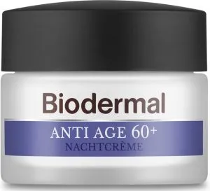 Biodermal Nachtcrème 60+ met niacinamide – 50 ml