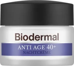Biodermal Nachtcrème Niacinamide & Peptiden 40+ – 50 ml