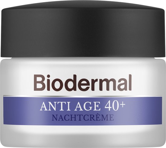 Biodermal Nachtcrème Niacinamide & Peptiden 40+ – 50 ml