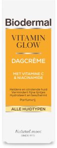 Biodermal Vitamin Glow Dagcrème Vitamine C – 50 ml