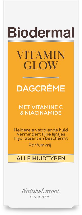Biodermal Vitamin Glow Dagcrème Vitamine C – 50 ml