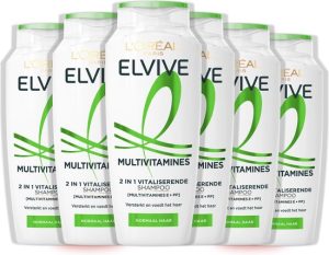 L’Oréal Paris Elvive Multivitamines 2-in-1 Shampoo – 6x250ml