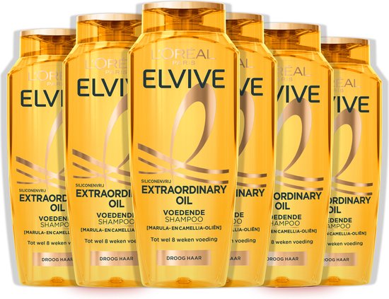 L’Oréal Paris Elvive Extraordinary Oil Shampoo – 6×250 ml
