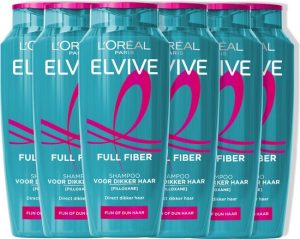 L’Oréal Paris Elvive Full Fiber Shampoo – Fijn/Dun 6x250ml