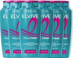 L’Oréal Paris Elvive Full Fiber Shampoo – Fijn/Dun 6x250ml