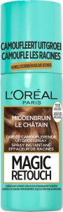 L’Oréal Paris Magic Retouch Spray – Middenbruin 75 ml